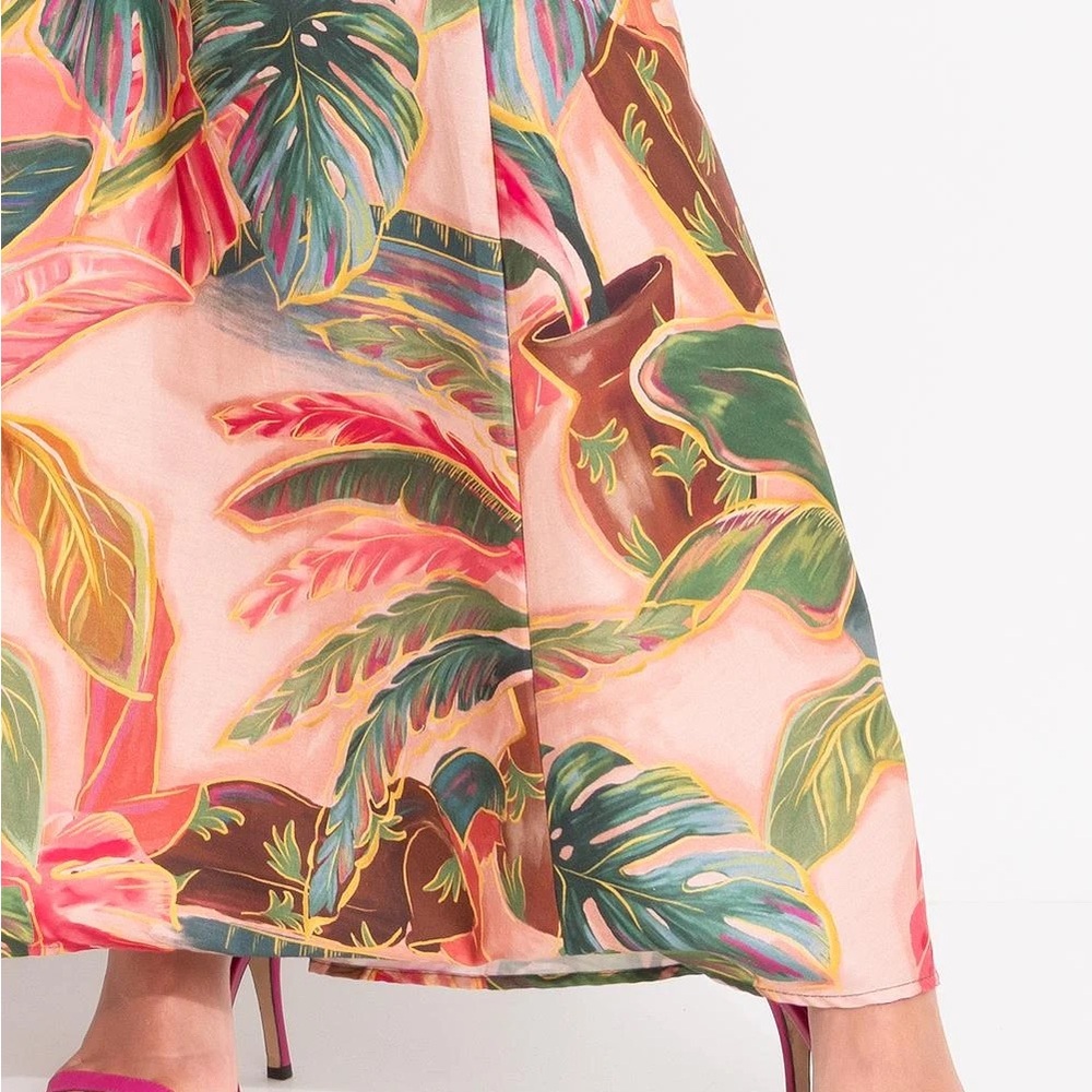 FARM Rio Colorful Leaf Maxi Dress - Picture 6 of 10